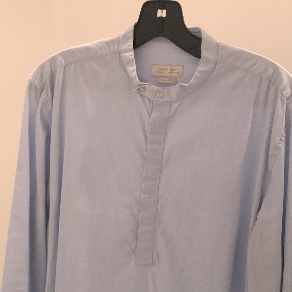 Zara button down shirt.